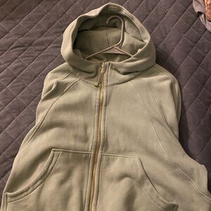 Lululemon Sage Green Zip-Up Jacket